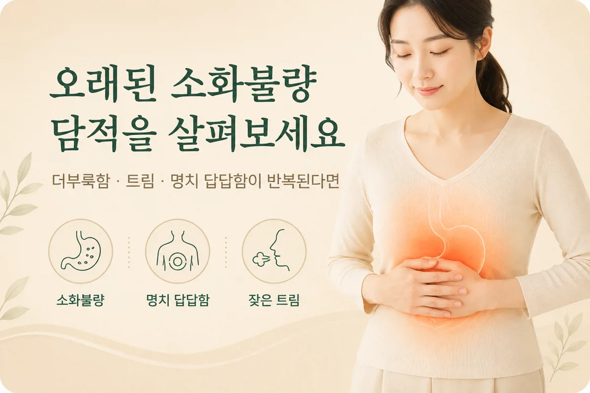 대구담적병, 오래된 소화불량이 반복된다면 살펴봐야 할 것  슬러그