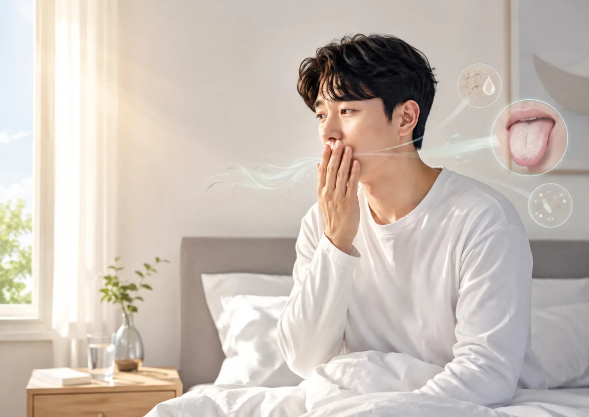 아침 입냄새가 심한 이유｜밤사이 입안에서는 무슨 일이 생길까요?