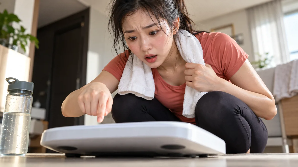 운동 후 체중 증가 원인, 열심히 했는데 왜 더 늘었을까요?